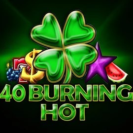 40 Burning Hot logo by Amusnet Interactive at Pribet Casino40 Burning Hot