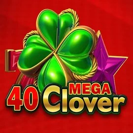 Logo of 40 Mega Clover from Amusnet Interactive at Pribet Casino