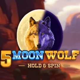 Logo of 5 Moon Wolf from Apparat Gaming at Pribet Casino