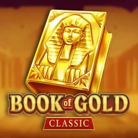 Book of Gold Classic slot logo by Playson at Pribet CasinoBook of Gold Classic