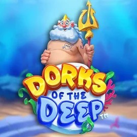 Dorks of the Deep slot logo by Hacksaw Gaming at Pribet CasinoDorks of the Deep