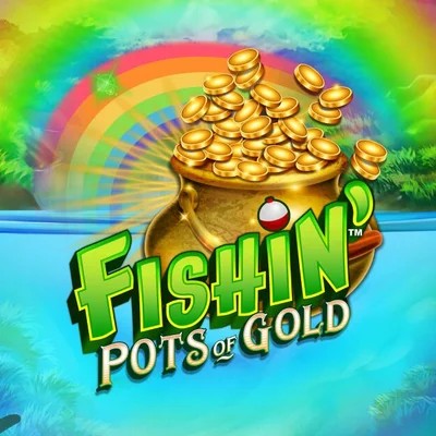 Fishin Pots Of Gold slot logo by Gameburger Studios at Pribet CasinoFishin Pots Of Gold