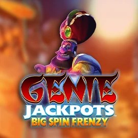 Genie Jackpots: Big Spin Frenzy game by Blueprint Gaming – logo hosted on Pribet Casino