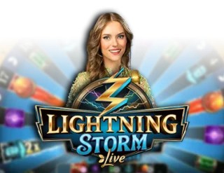 Lightning Storm game by Evolution – logo hosted on Pribet Casino