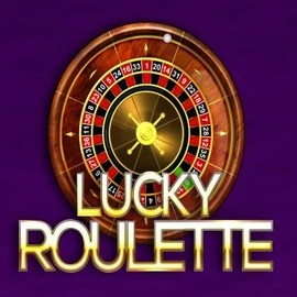 Lucky Roulette slot logo by Belatra Games at Pribet CasinoLucky Roulette