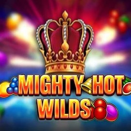 Mighty Hot Wilds online game logo by Inspired Gaming on pribetcasinos.eu