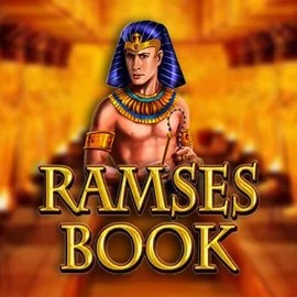 Ramses Book slot logo by Gamomat at Pribet CasinoRamses Book