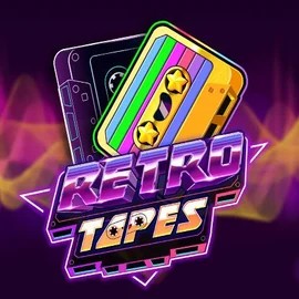 Logo of Retro Tapes from Push Gaming at Pribet Casino
