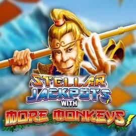 Play the Stellar Jackpots with More Monkeys slot by Lightning Box Game on Pribet Casino