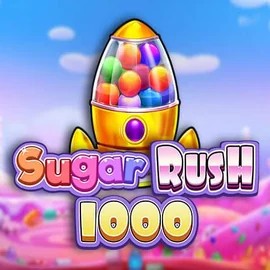 Sugar Rush 1000 logo by Pragmatic Play at Pribet CasinoSugar Rush 1000