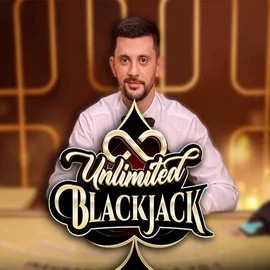 Unlimited Blackjack slot logo by Ezugi at Pribet CasinoUnlimited Blackjack